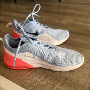 Nike Blue and Pink Athletic Shoes